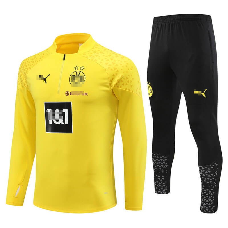 Sudadera Entrenamiento Borussia Dortmund 2023/2024 Amarillo